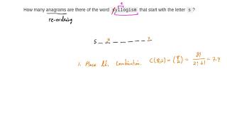 Example: Counting Anagrams