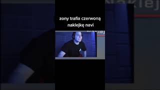 zony trafia czerwoną naklejkę navi