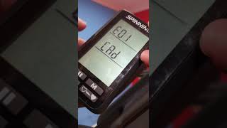 Precor Spinner Studio Console pairing and maintenance mode