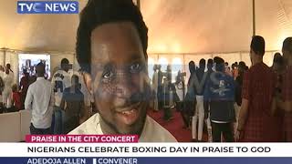 Nigerians celebrate boxing day in praise to God