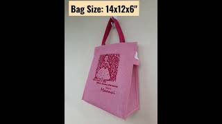 Gift Bag for Naming Ceremony \u0026 Bag Size is 14x12x6\