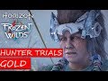 HORIZON ZERO DAWN The Frozen Wilds DLC - GOLD IN ALL HUNTER TRIALS ON HARD