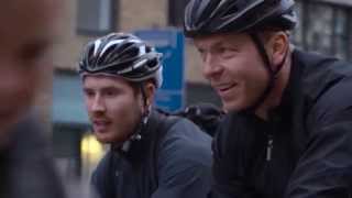 Sir Chris Hoy pranks London commuters