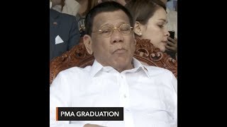 Duterte sits out diploma distribution of PMA Class of 2019