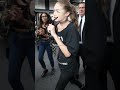 gigi was showing off her moves💪 gigihadid bellahadid fashion viral fypシ゚ famous milan