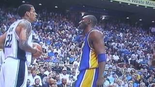 KOBE BRYANT vs MATT BARNES