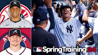 New York Yankees vs Atlanta Braves | Spring Training Highlights | 3/10/24