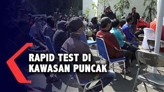 Puncak Kembali Ramai, Pemprov Jabar Lakukan Rapid Test