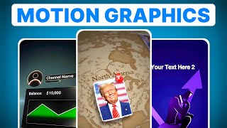 Create Motion Graphics Like Big Youtubers With AI (100% FREE)