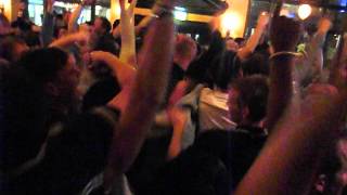 DROGBA'S GOAL! fans reaction! Chelsea v Munich CUP FINAL @ Brogans Irish Bar Fulham 2012