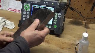 UT Angle Beam Calibration Using IIW Type 1