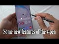 Samsung Galaxy Note 10: Some new features of the s-pen