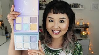 Aurora \u0026 Moonchild ABH Glow Kits Comparison Swatches | Jessica Kent