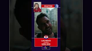 Luka Nižetić - Južina 🇭🇷 DORA 2025 | 3 WORDS REACTION #shorts