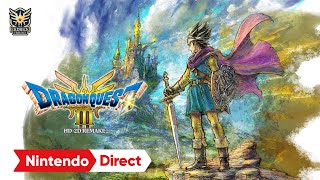 ¡Dragon Quest III HD-2D Remake llegará a Nintendo Switch el 14 de noviembre!