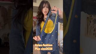 Asian fashion plus size👗#shorts# #plusssize#29-1-2025/16:00#asianbeautyplus#