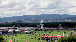 第一回水都くらわんか花火大会 混雑状況ライブ配信