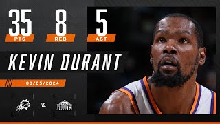 Kevin Durant leads Suns to OT win vs. Nuggets ☀️ | NBA on ESPN