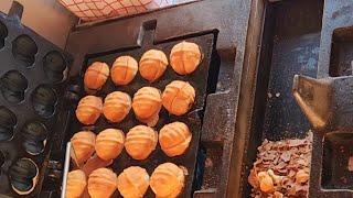 Walnut Cookies, Peanut Snacks /Korean street food truck