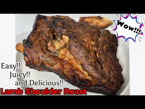 Balsamic marinated leg of lamb