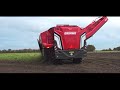 grimme ventor 4150 u0026 ht 400 self propelled potato harvester with haulm topper