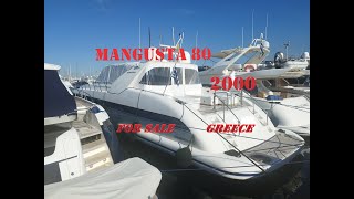 Mangusta 80 OPEN, 2000 FOR SALE | GREECE | Free Sail Group