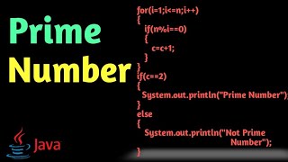 🔴 Prime Number Or Not | for Loop | Iterative Construct In Java | Chapter - 8