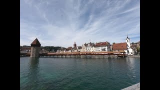 Lucerne's 12 stage city tour. Join us on a tour of this famous Swiss treasure