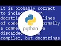 How to count lines of code in Python excluding comments and docstrings?