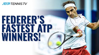 Roger Federer's FASTEST ATP Shots! 🚀