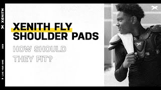 Xenith Youth Fly Shoulder Pads Presented by Dick's Sporting Goods