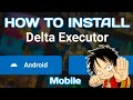How to install Delta Executor + Script for Roblox Mobile Phone