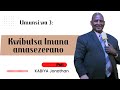 INZIRA ZO GUSENGA - Pst KABIYA Jonathan