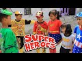 Parodi Lucu!!!Rara dan Superhero Melawan Penjahat  Kostum Baru Superhero Part 1 & 2 []Nursery rhymes