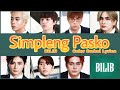 simpleng pasko • bilib • color coded lyrics hd audio