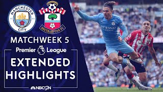 Manchester City v. Southampton | PREMIER LEAGUE HIGHLIGHTS | 9/18/2021 | NBC Sports