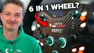 Asetek's GAMECHANGER to make Simracer's life easier? Forte & La Prima Wheel Button Box