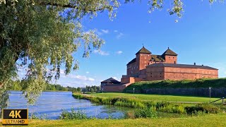 Walking Tour of Hämeenlinna Castle, Finland  [4K]