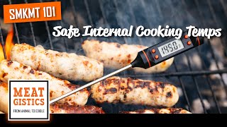 Safe Internal Cooking Temperatures - Smoked Meats 101