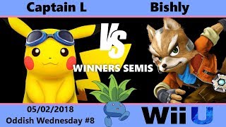 Oddish Wednesday #8: Winners Semis - Captain L (Pikachu) vs Bishly (Fox)