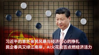 习近平的意外亲民风暴与经济信心的挣扎；民企春风又绿江南岸，AI火花能否点燃经济活力：亞洲大眼睛20250225