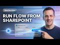 Automate SharePoint Emails with Power Automate Button & Dynamic Attachments | A Guide