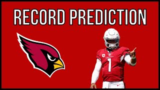 Arizona Cardinals Record Prediction 2022