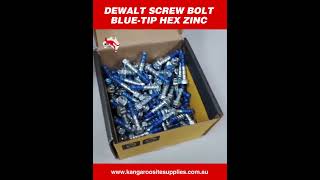 DEWALT SCREW BOLT HEX HEAD ZINC PLATED #fastener#screwbolt#dewaltscrewbolt