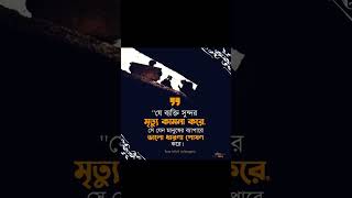 যে বেক্তি সুন্দর মৃত্যু কামনা করে,,,, #subscribe #viral #shorts #youtube #dailyislamicreminders