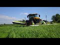 claas triple mowers on a jcb 4220 4 wheel steering