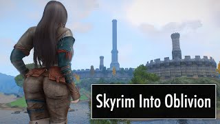 How to TURN SKYRIM INTO OBLIVION (Skyrim 2020)