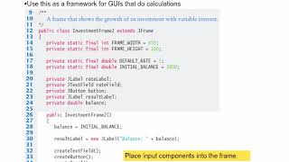 Java Concepts: Late Objects 3/e chapter 10 part 3