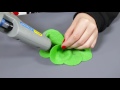 how to make an easy felt shamrock