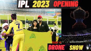 IPL OPENING Ceremony 2023 || Drone Show || Akash And Purvisha #tataipl2023 #iplopeningceremony